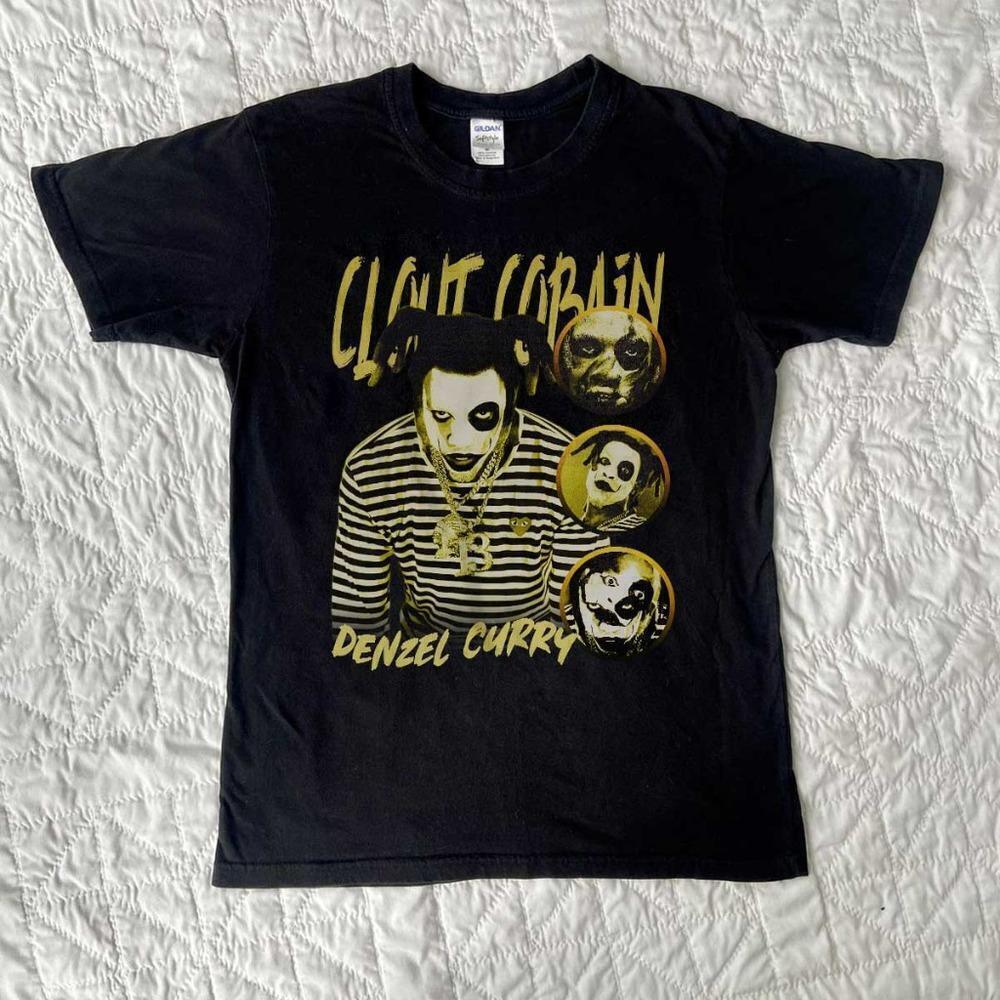Denzel Curry Clout Cobain - Unisex Black T-Shirt